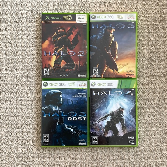 Halo Games Bundle for XBOX & XBOX 360 - Picture 1 of 10
